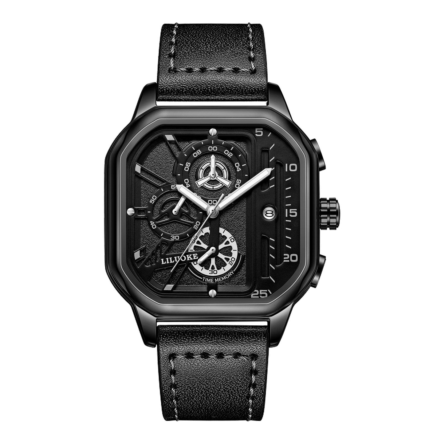 LILUOKE Mens Watches for Men, Profession Design Wrist Watches - Stainless Steel Quartz Chronograph sports watch (LK9010G, LK9010G - 04) - Liluoke WatchesLILUOKE Mens Watches for Men, Profession Design Wrist Watches - Stainless Steel Quartz Chronograph sports watch (LK9010G, LK9010G - 04)Liluoke WatchesLiluoke WatchesLILUOKE Mens Watches for Men, Profession Design Wrist Watches - Stainless Steel Quartz Chronograph sports watch (LK9010G, LK9010G - 04) - Liluoke WatchesDT - LK9010G - 0476141966078D