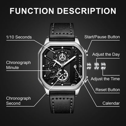 LILUOKE Mens Watches for Men, Profession Design Wrist Watches - Stainless Steel Quartz Chronograph sports watch (LK9010G, LK9010G - 05) - Liluoke WatchesLILUOKE Mens Watches for Men, Profession Design Wrist Watches - Stainless Steel Quartz Chronograph sports watch (LK9010G, LK9010G - 05)Liluoke WatchesLiluoke WatchesLILUOKE Mens Watches for Men, Profession Design Wrist Watches - Stainless Steel Quartz Chronograph sports watch (LK9010G, LK9010G - 05)DT - LK9010G - 0576141966071DT - LK9010G#increm