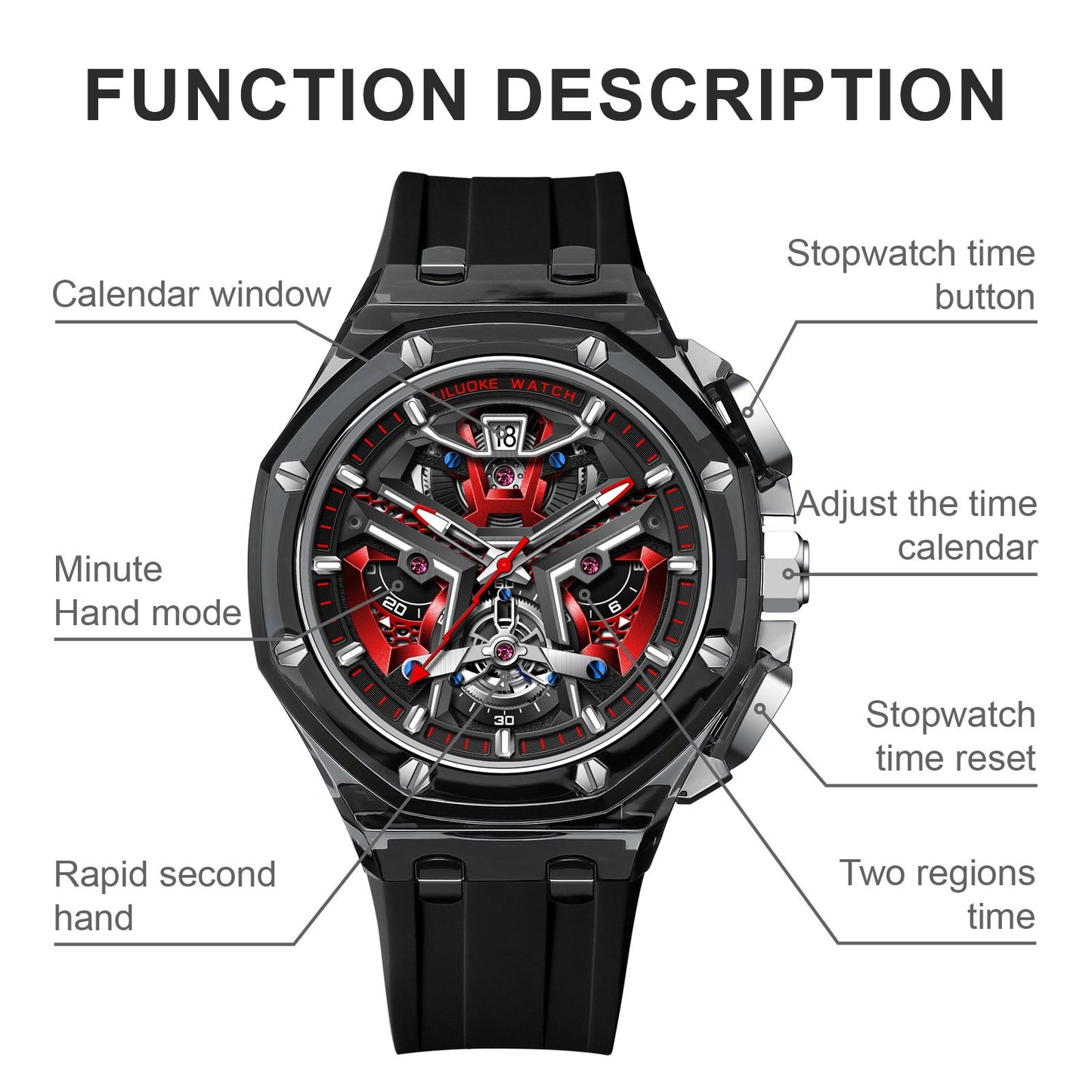 LILUOKE Mens Watches for Men, Traditional Lion Dance Concept Watches Profession Design Wrist Watches (LK9013G, LK9013G - 03) - Liluoke WatchesLILUOKE Mens Watches for Men, Traditional Lion Dance Concept Watches Profession Design Wrist Watches (LK9013G, LK9013G - 03)Liluoke WatchesLiluoke WatchesLILUOKE Mens Watches for Men, Traditional Lion Dance Concept Watches Profession Design Wrist Watches (LK9013G, LK9013G - 03)DT - LK9013G - 0376141966099DT - LK9013G#incrementing_num