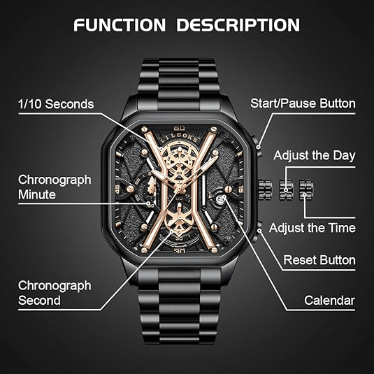 LILUOKE Mens Watches for Professional & Multicolor, Fashion Business Watches Mens - Casual sports watches（LK9009G, LK9009G - 03） - Liluoke WatchesLILUOKE Mens Watches for Professional & Multicolor, Fashion Business Watches Mens - Casual sports watches（LK9009G, LK9009G - 03）Liluoke WatchesLiluoke WatchesLILUOKE Mens Watches for Professional & Multicolor, Fashion Business Watches Mens - Casual sports watches（LK9009G, LK9009G - 03）DT - LK9009G - 0373991616342LK9009G#incrementing_num