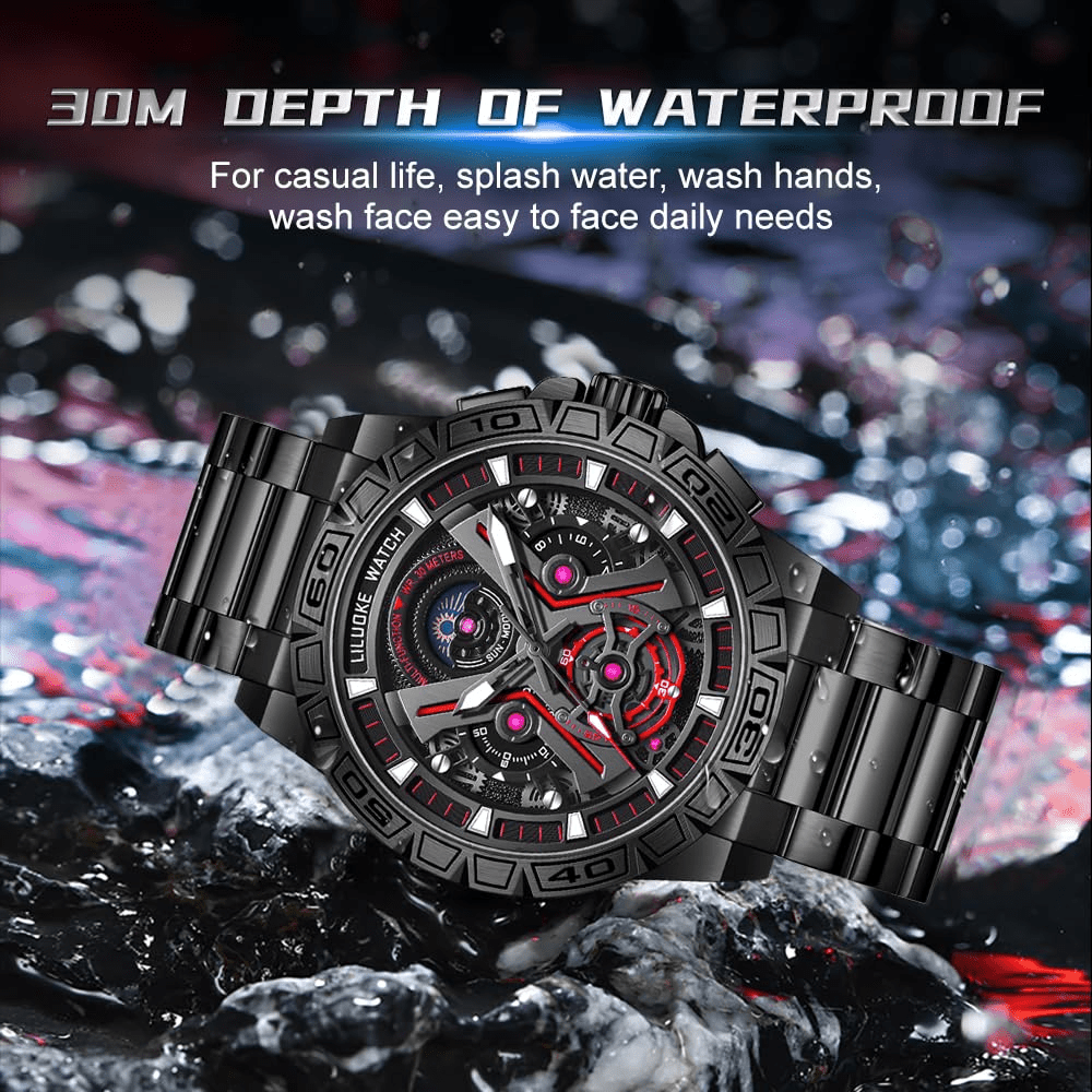 LILUOKE Mens Watches for Professional & Multicolor, Fashion Business Watches Mens, Star Wars Lightsaber Concept Watches（LK9005G, LK9005G - 01） - Liluoke WatchesLILUOKE Mens Watches for Professional & Multicolor, Fashion Business Watches Mens, Star Wars Lightsaber Concept Watches（LK9005G, LK9005G - 01）Liluoke WatchesLiluoke WatchesLILUOKE Mens Watches for Professional & Multicolor, Fashion Business Watches Mens, Star Wars Lightsaber Concept Watches（LK9005G, LK9005G - 01）DT - LK9005G - 01743856143